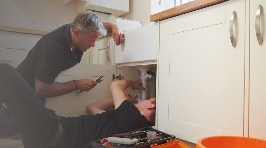 Professional burst pipe repair services in La Crosse, IN